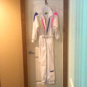 Obermeyer onesie snowsuit! Vintage 1988 in very good condition.